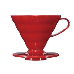 Hario V60-02 Műanyag Dripper - Piros