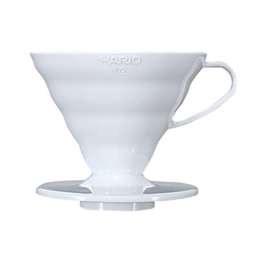 Hario V60-02 Műanyag Dripper - Fehér